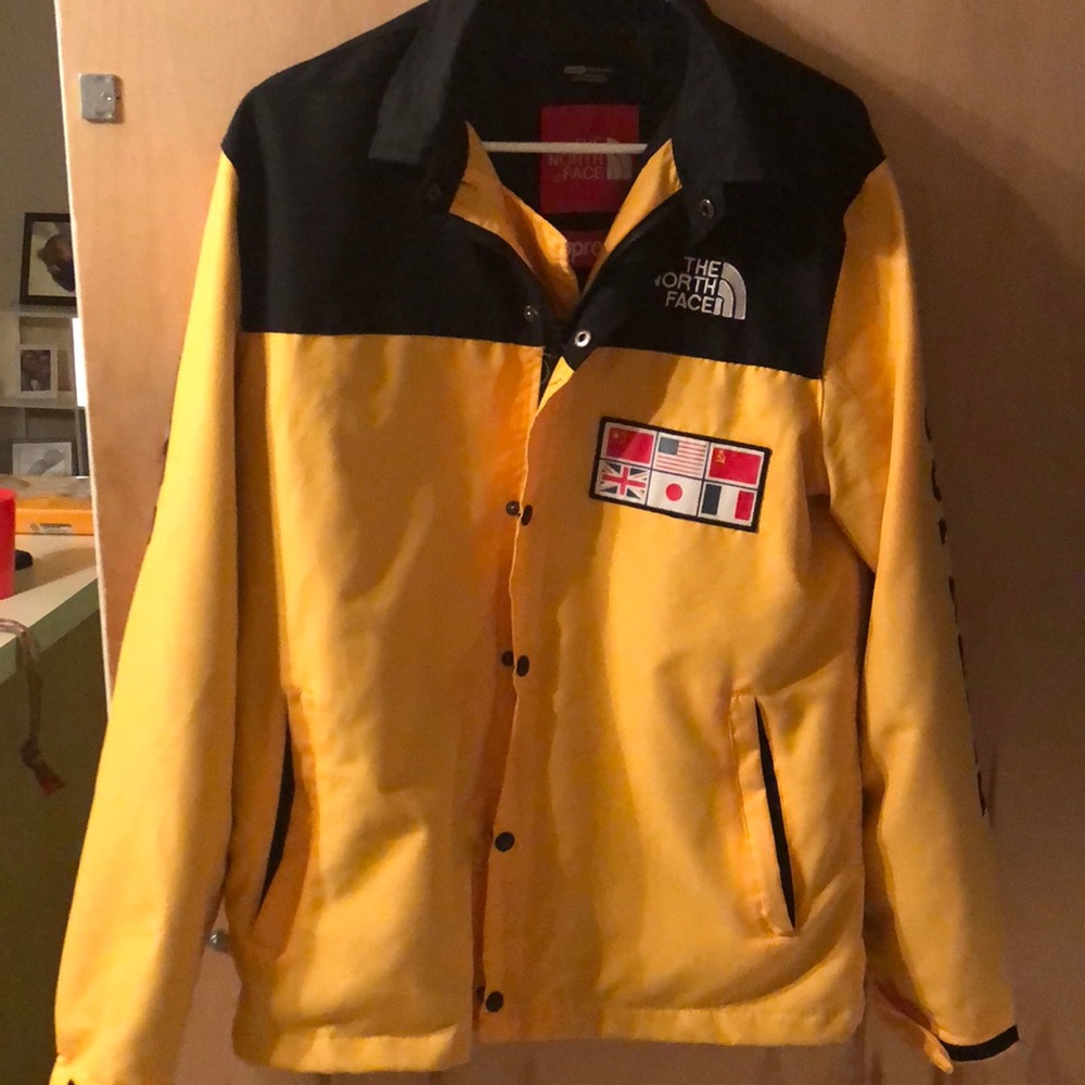 North face supreme jacket